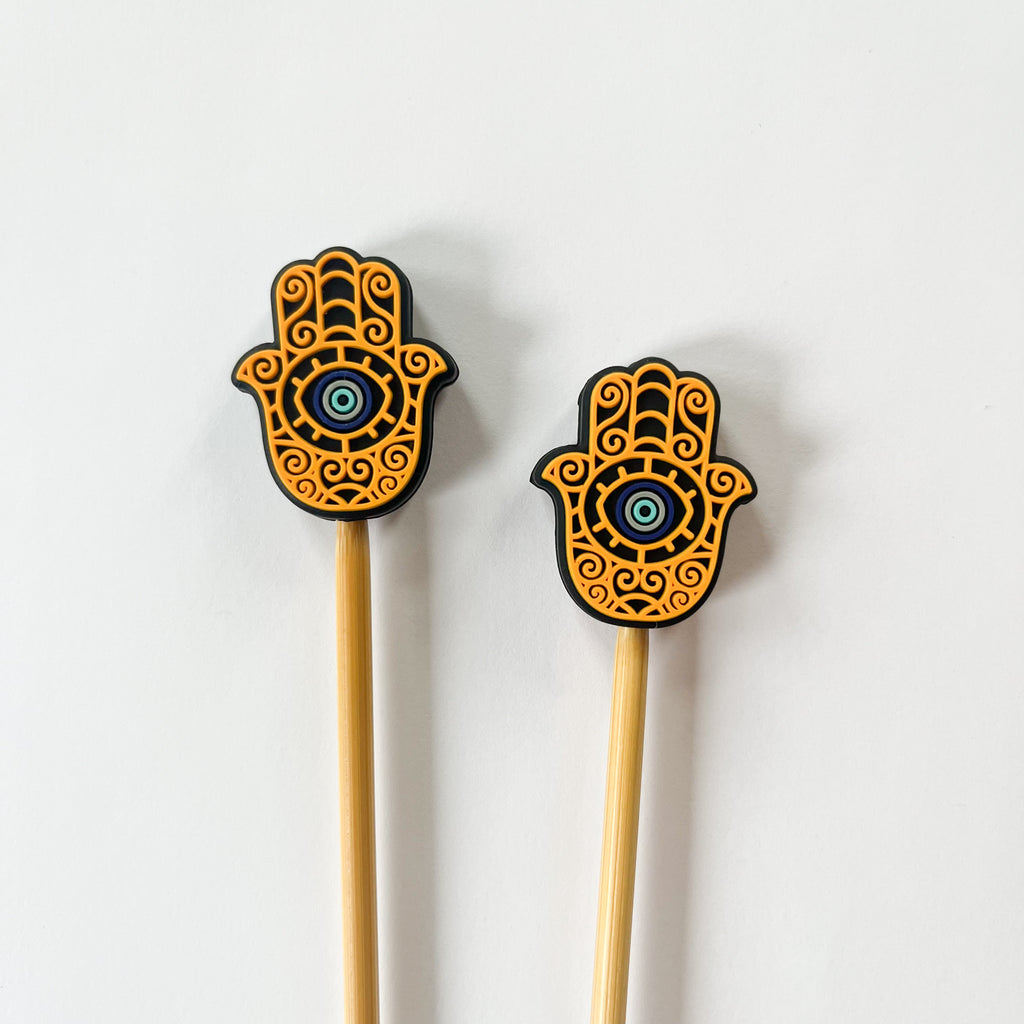 Hamsa Hand | Stitch Stoppers By Toil & Trouble