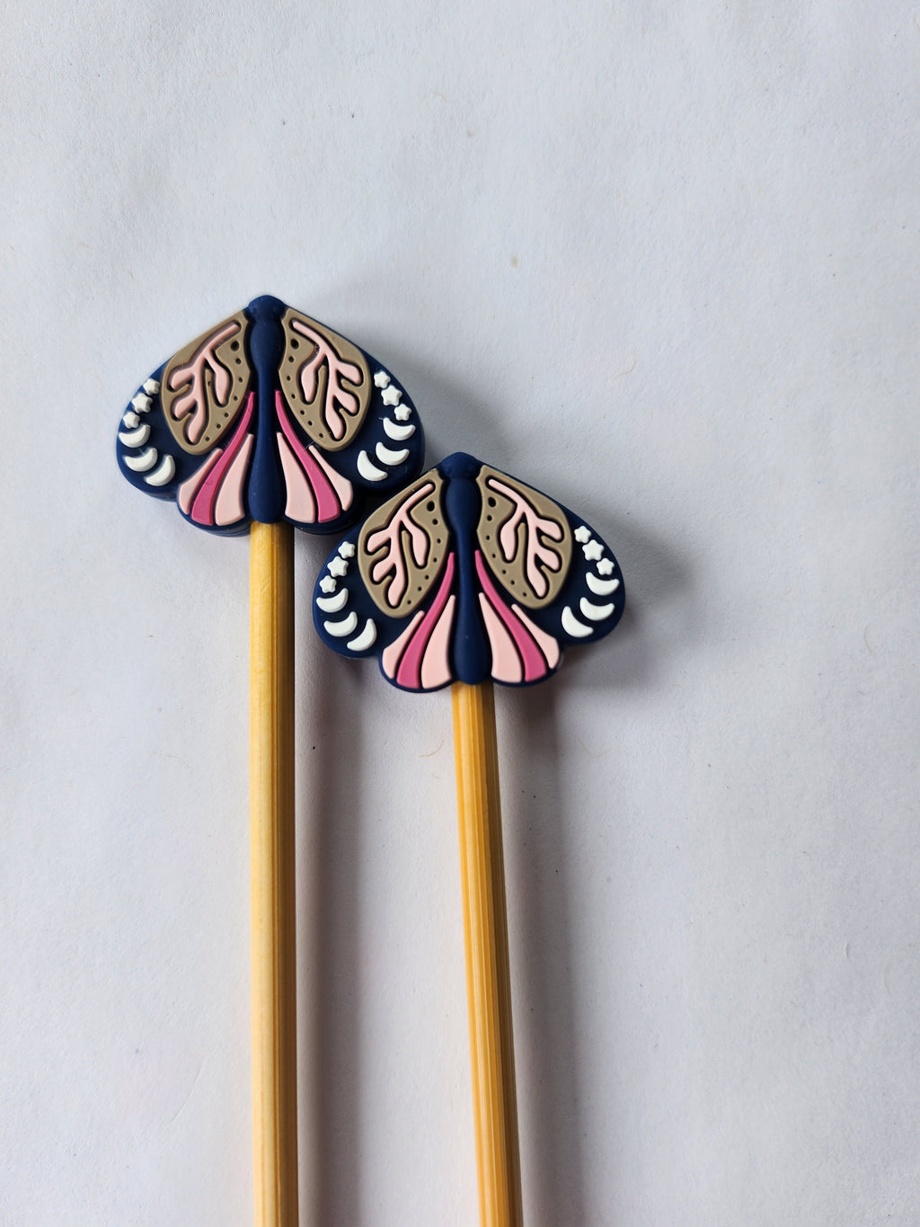 Blue Moth | Stitch Stoppers By Toil & Trouble