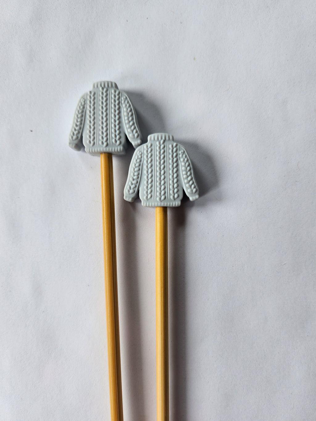 Gray Sweater | Stitch Stoppers By Toil & Trouble